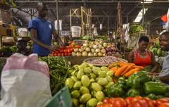 卢旺达蔬菜市场